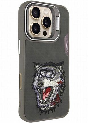 Tpu+pc чехол friends для apple iphone 16 pro (6.3") grey wolf