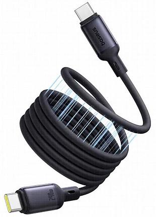 Дата кабель baseus picogo type-c to type-c 240w (2m) (e04233) cosmic black