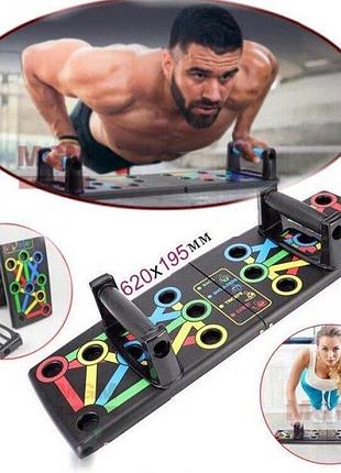 Тренажер доска для отжимания jt-006 foldable push up board (30)