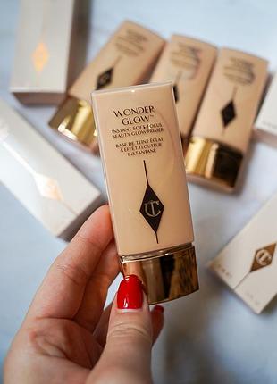 Праймер charlottetilbury wonderglow instant soft-focus beauty glow primer