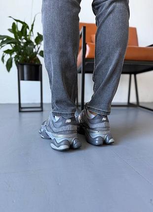 New balance 9060 dark grey iv 5