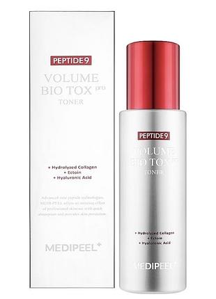 Тонер для обличчя medipeel peptide 9 volume bio tox toner pro омолоджувальний