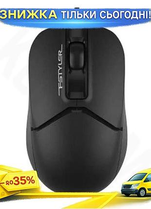Ku миша a4tech fstyler universal fit оптична usb 1000 dpi для комп'ютера симетрична дротова 3 кнопки ч uni2l_k