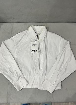 Сорочка жіноча zara біла