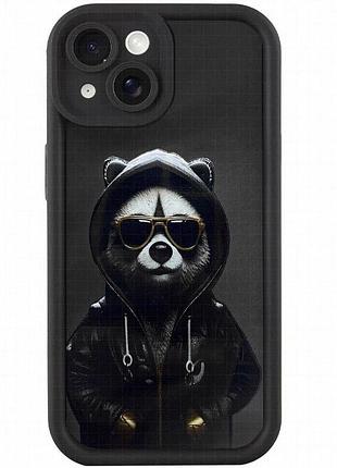 Tpu чехол prestige для apple iphone 15 (6.1") panda