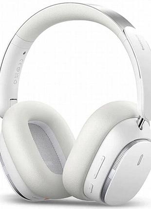 Накладные беспроводные наушники baseus bowie h1 pro noise-cancellation (a00050601) moon white