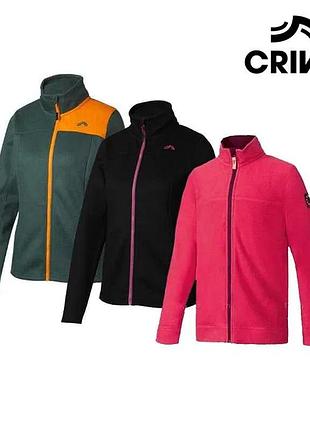 Кофта на флисе женская crivit флиска теплая флисовая кривит