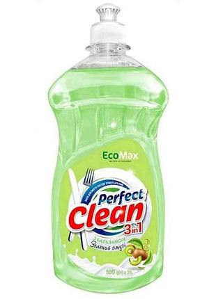 Засіб миючий з бальзамом perfect clean3в1 зелений смузі 500мл тм ecomax
