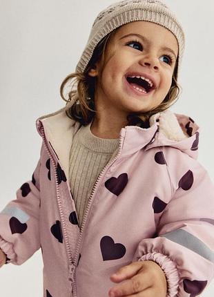 Зимовий комбінезон для дівчинки h&m 2