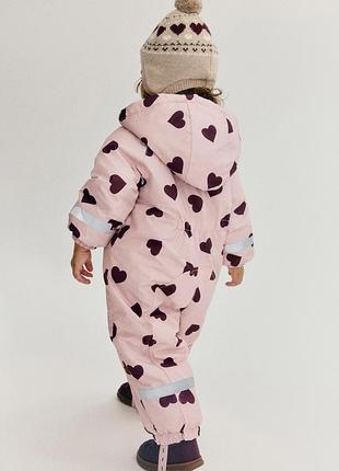Зимовий комбінезон для дівчинки h&m 4