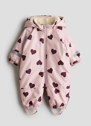 Зимовий комбінезон для дівчинки h&m 6