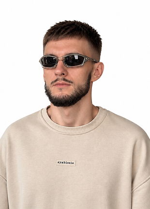 Окуляри oakley splice polarized clear-black y2k gorpcore