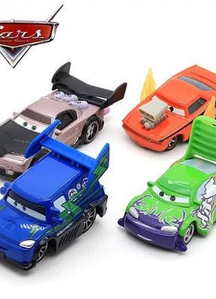 Набор металлических машинок disney pixar cars tunerz 4 шт