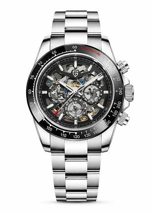 Чоловічий годинник pagani design pd-1777 silver-black