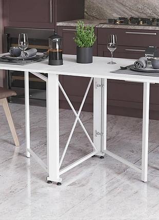 Стол-книга трансформер орион ferrum-decor белый металл дсп белое мм ( )
