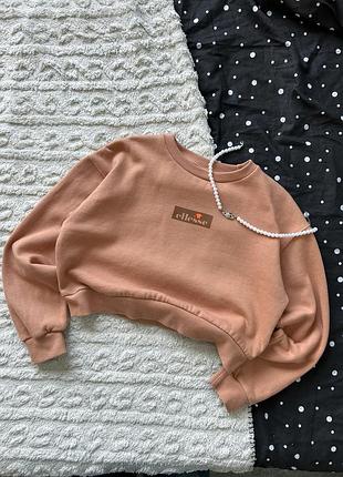 Світшот жіночий ellesse персиковий