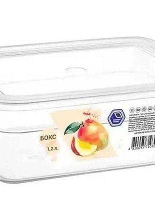 Контейнер 1,2л пл. з кришкою (12) тм народний продукт