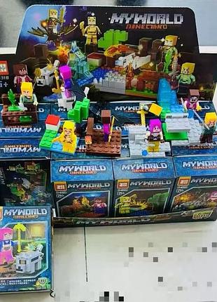 Конструктор «minecraft. my world» з мініфігуркою (асорті)