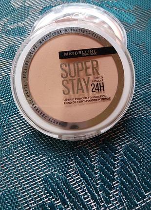 Пудра maybelline super stay 24h hybrid powder-foundation, відтінок 10