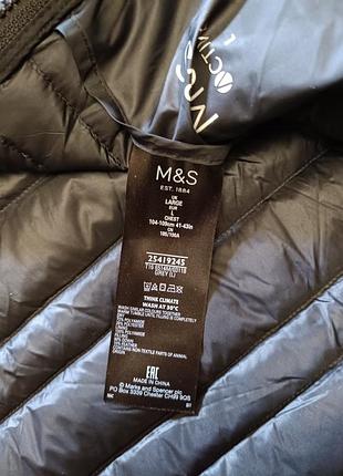 Жилетка пухова marks & spencer (l) 7