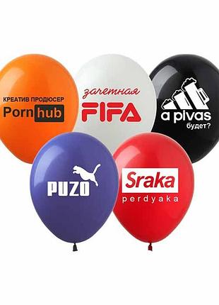 Кульки pelican "(30сm) "спортивні шари" стор. 10шт/уп