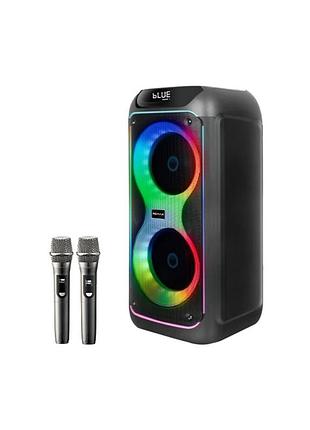 Портативна колонка remax party lighting wireless portable speaker,, black ( )