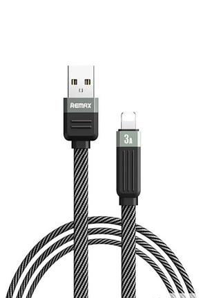 Кабель remax janker series braided fast charging data cable a-l black ( )