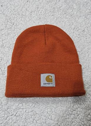 Шапка зимова carhartt watch hat - marmalade
