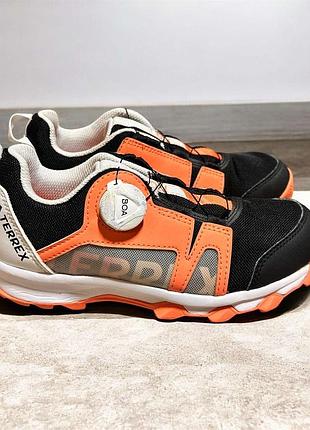 Кросівки чоловічі adidas terrex чорно-помаранчеві