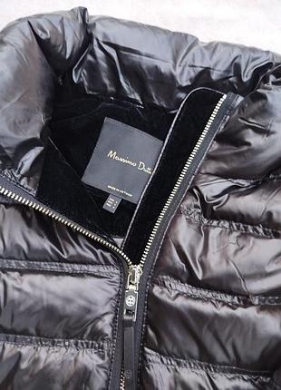 Куртка жіноча massimo dutti чорна 2