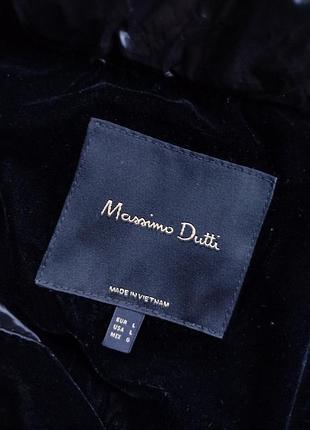 Куртка жіноча massimo dutti чорна 7