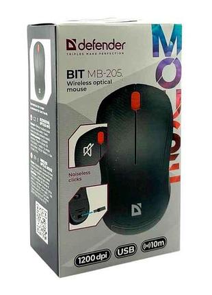 Мишка бездротова компютерна bit mb-205 тм defender