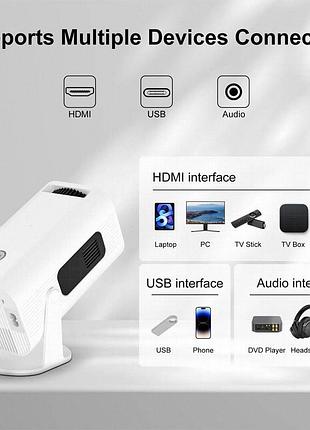 Проектор 4k android hp330 white 5