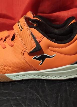 Детские оранжевые кроссовки kangaroos 2