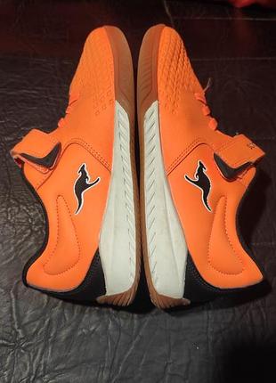 Детские оранжевые кроссовки kangaroos 5