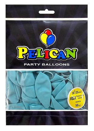 Латексні кульки "( ) пастель блакитний світлий, pelican 50шт