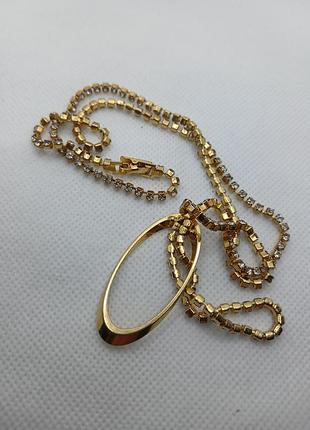 Колье цепочка винтаж 90гг 2