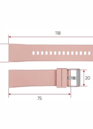 Ремешок для смарт часов modfit business pink 3