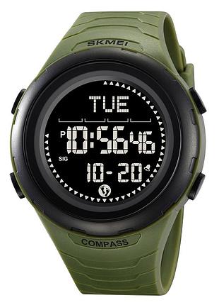 Мужские часы skmei 2166ag army green