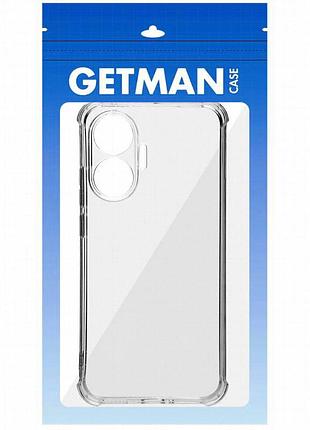 Tpu чехол getman ease logo усиленные углы full camera для xiaomi poco f7 бесцветный (прозрачный) 3