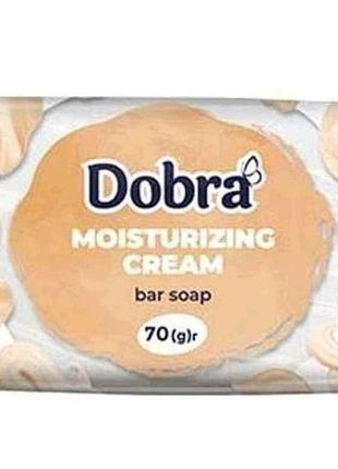 Мило туалетне зволожуючий крем 70гр тм dobra
