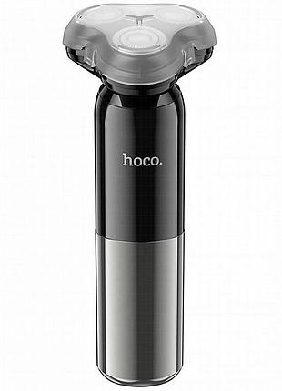 Портативная электробритва hoco hp35 induction three-blade black 3