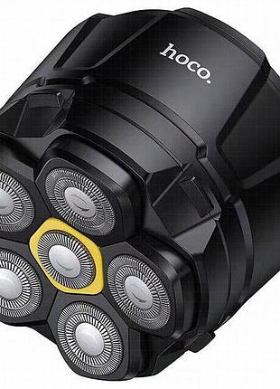 Портативная электробритва-шейвер hoco hp300 six-blade black