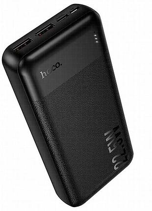 Портативное зу power bank hoco j159a essence 22.5w+pd20w 20000 mah black