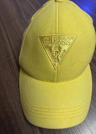 Бейсболка guess для жінок, жовта