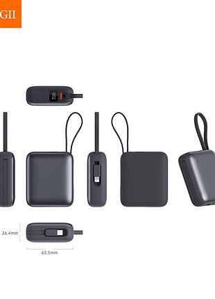Умб power bank wuw tugi. (with cable lightning+type-c) 4