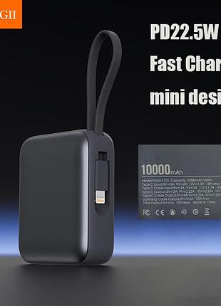 Умб power bank wuw tugi. (with cable lightning+type-c) 9