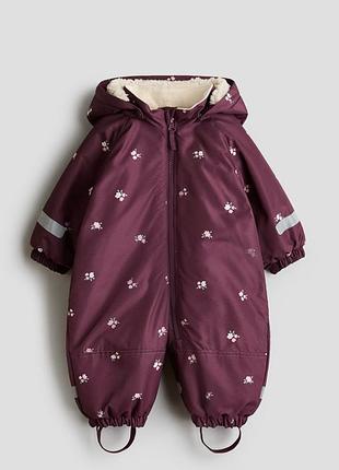 Зимовий комбінезон для дівчинки h&m 6