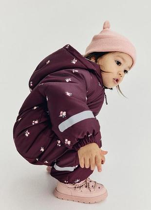 Зимовий комбінезон для дівчинки h&m 5