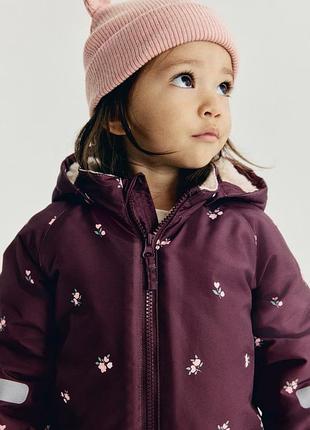 Зимовий комбінезон для дівчинки h&m 4